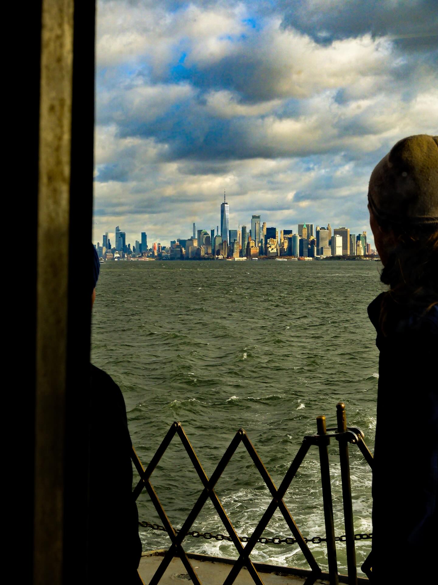 Skyline From the Ferry — New York City
