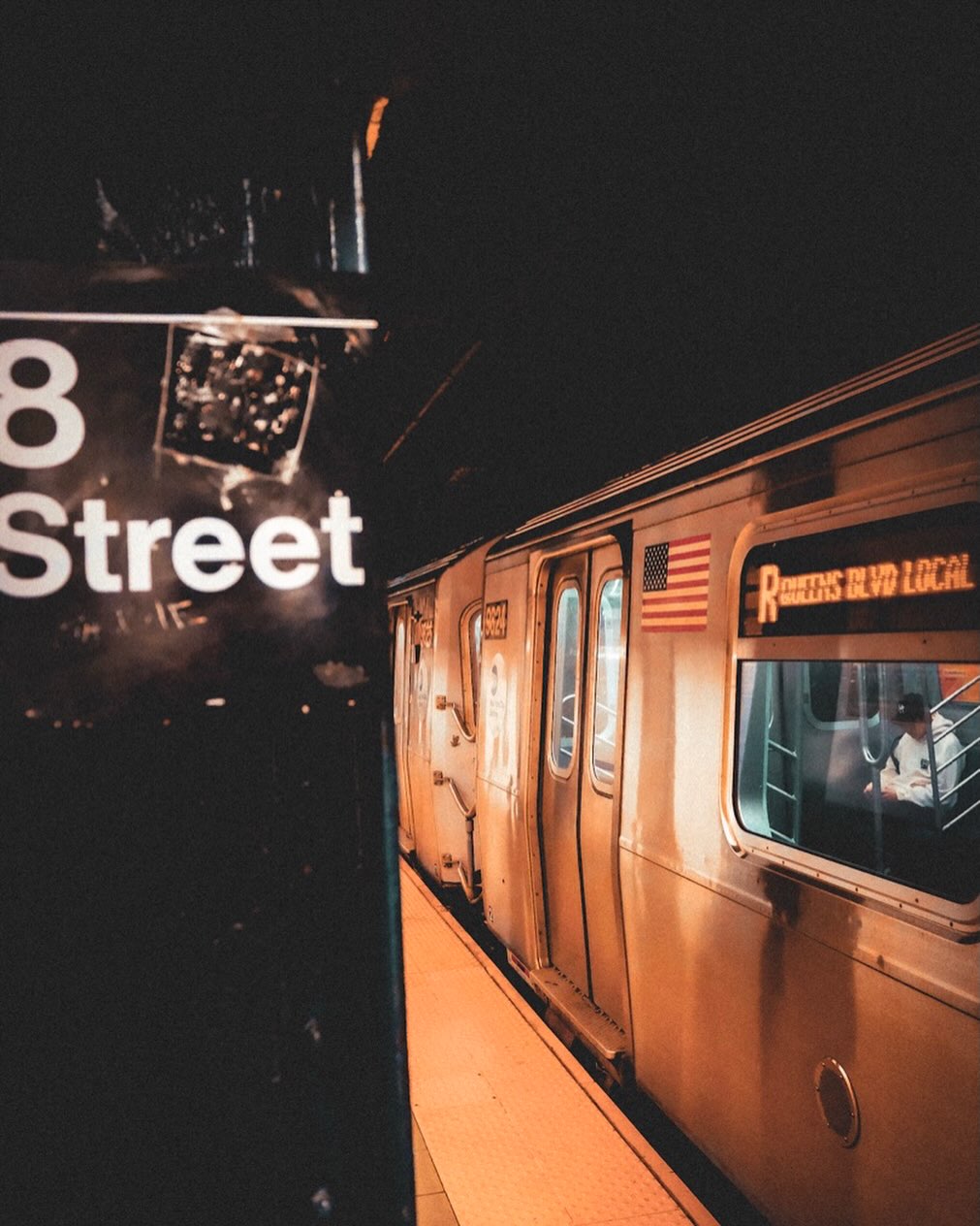 8th Street Station, R Train — New York City