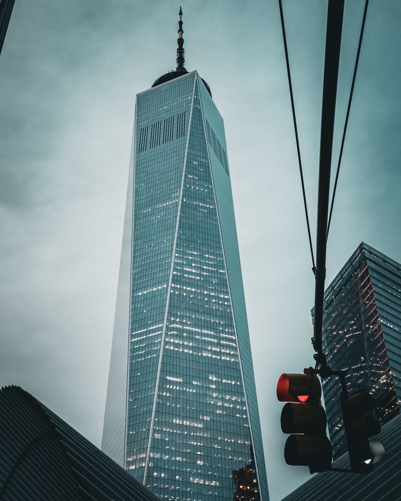 Freedom Tower, Looking Up — New York City