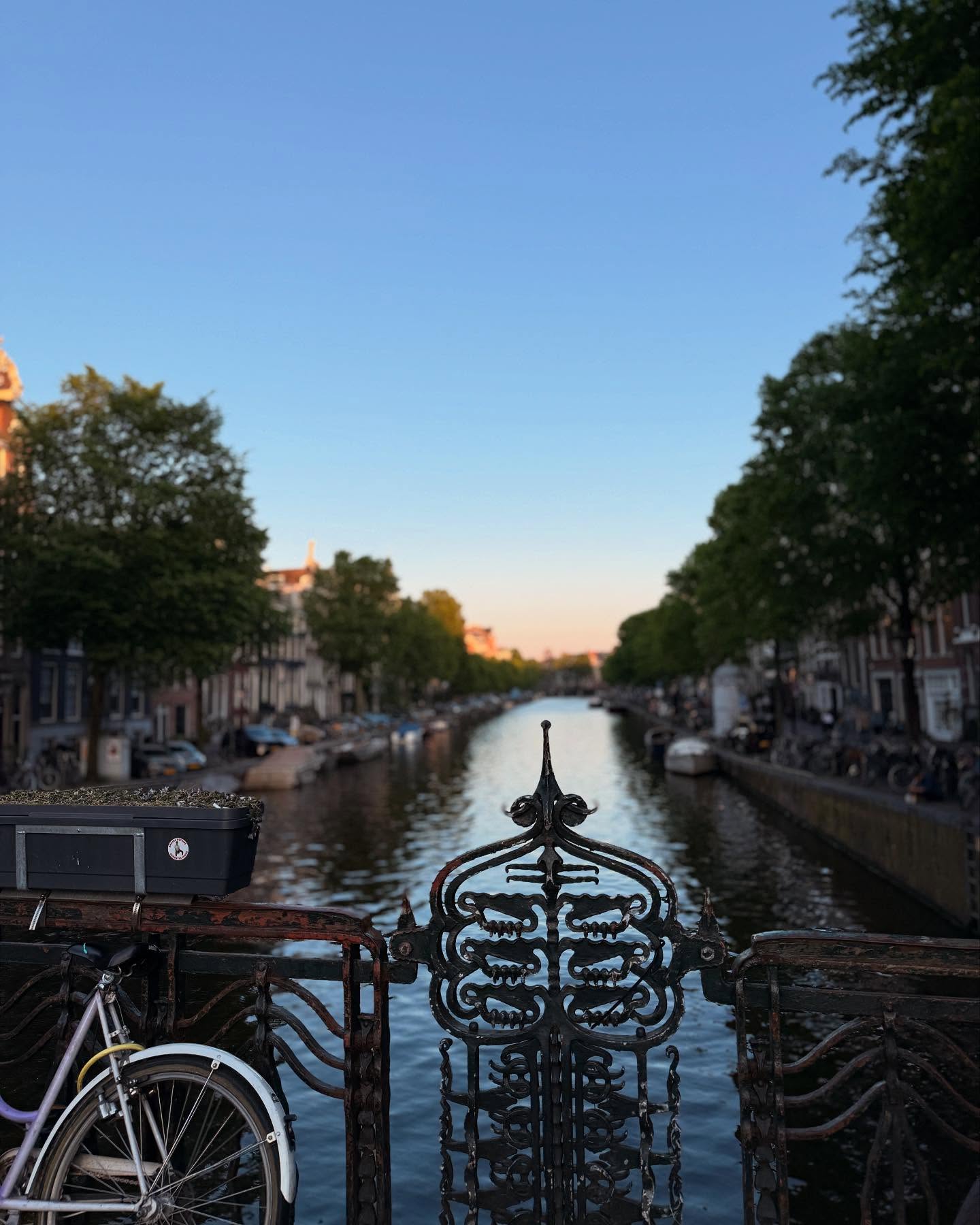The Iron of the Bridge — Canals of Amsterdam